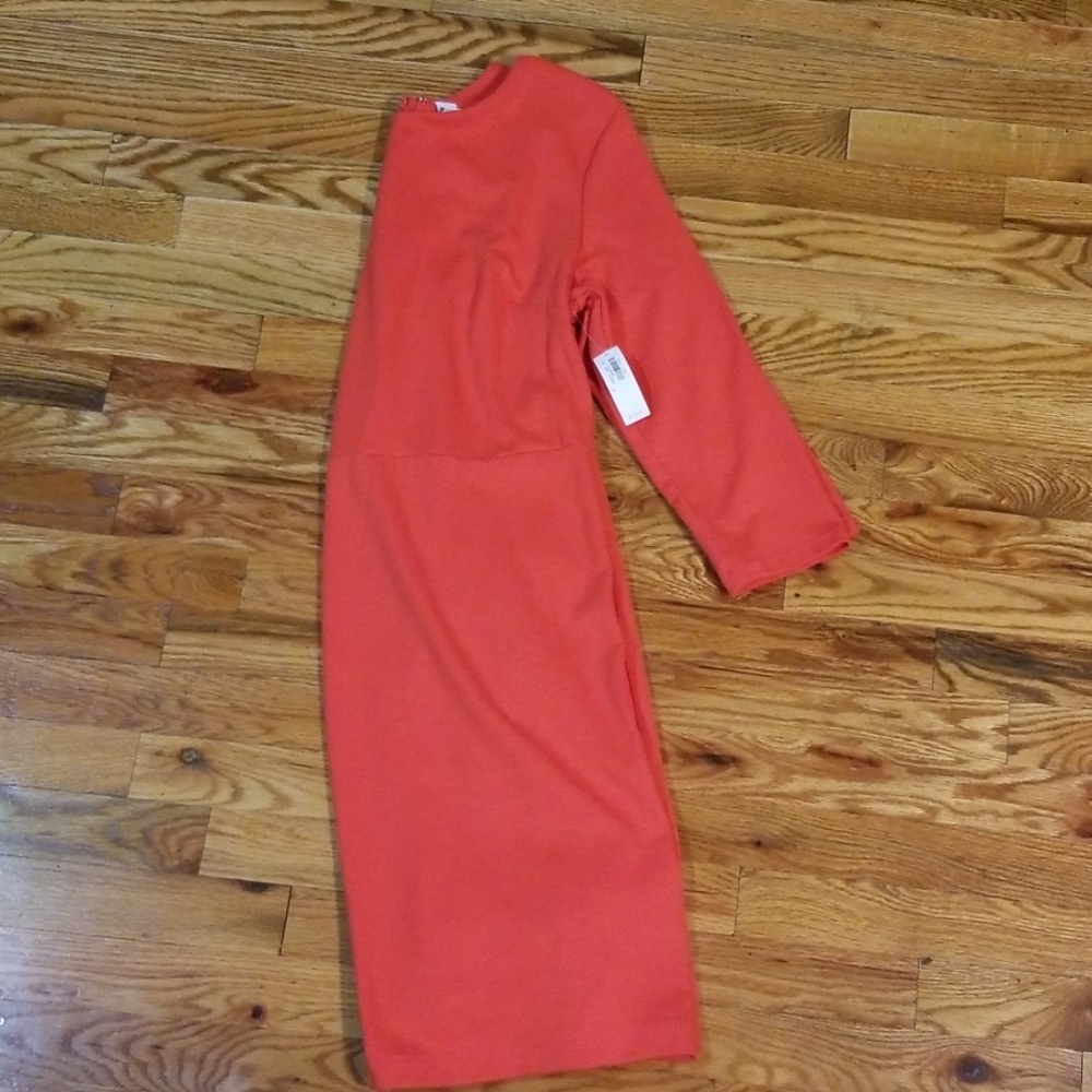 Coral dress